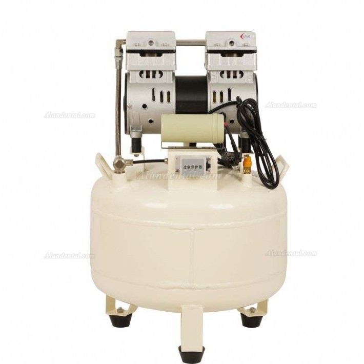Dynamic AT80-38 Dental Silent Oil-free Air Compressor 30L Tank 0.75kW/1HP